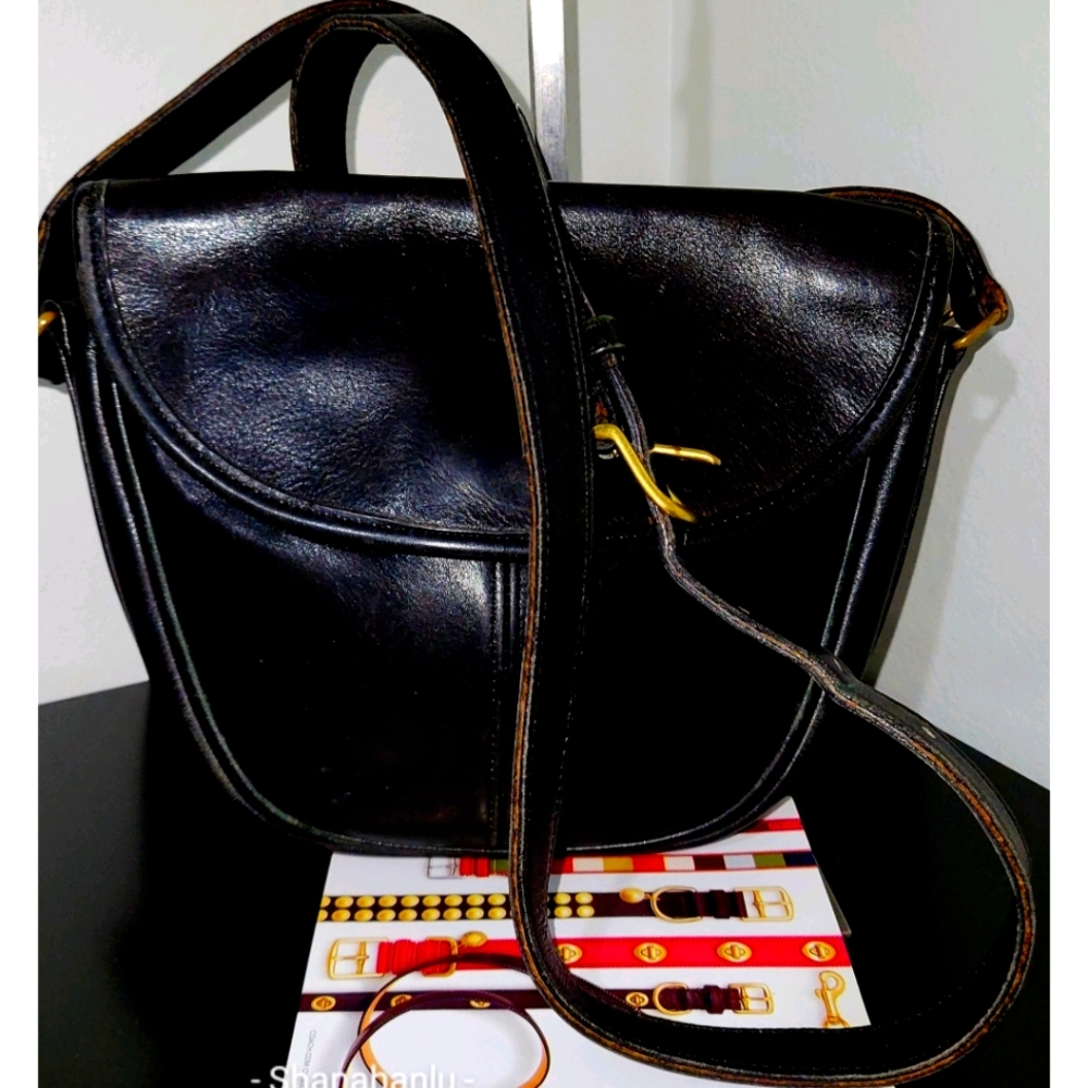 Coach Vintage 5828 RARE Paris Flap Crossbody